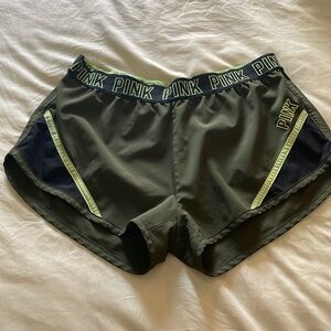 Small Pink Victoria’s Secret activewear shorts